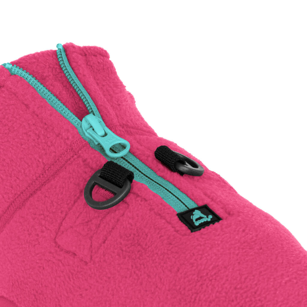 Half Zip Up Fleece Vest