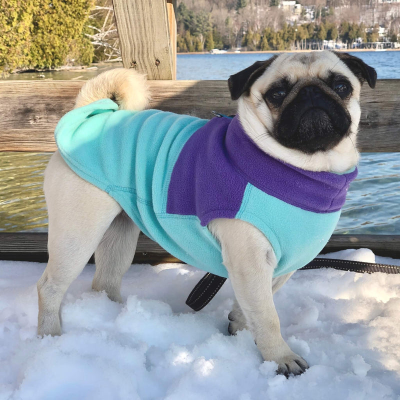 Fleece Vest Two Tone